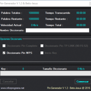 Pin-generador es un programa para windows