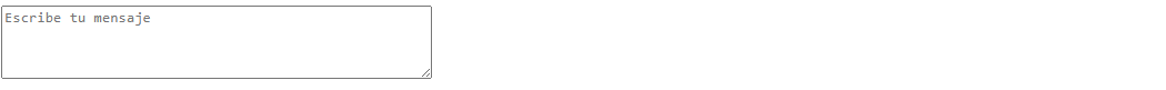 ejemplo de codigo de textarea